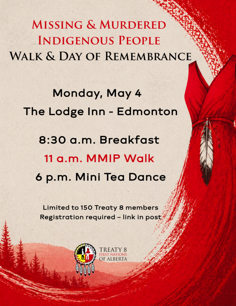 Missing & Murdered Indigenous Peoples Walk - Treaty 8 First Nations of ...